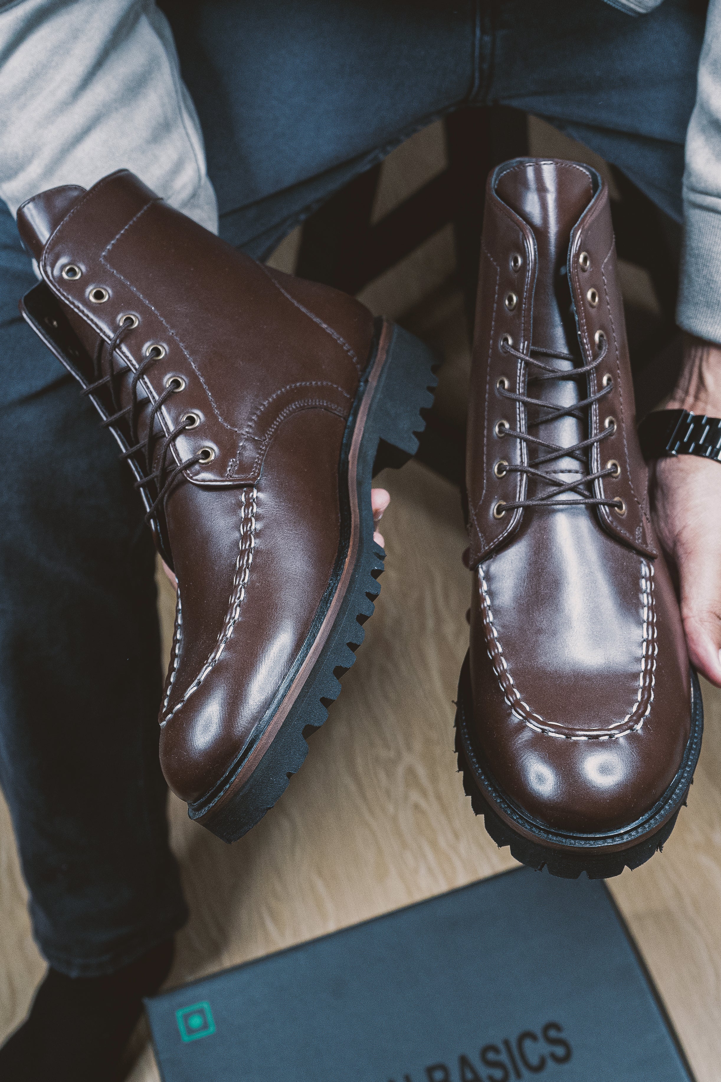 Sentinel Brown Boots - Image 5