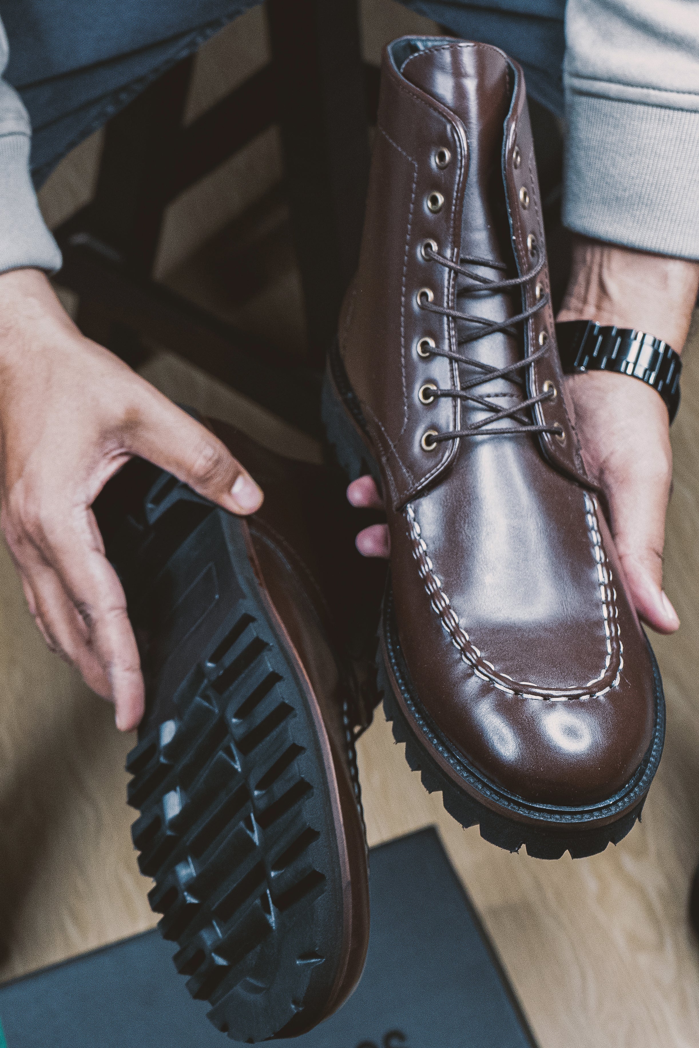 Sentinel Brown Boots - Image 6