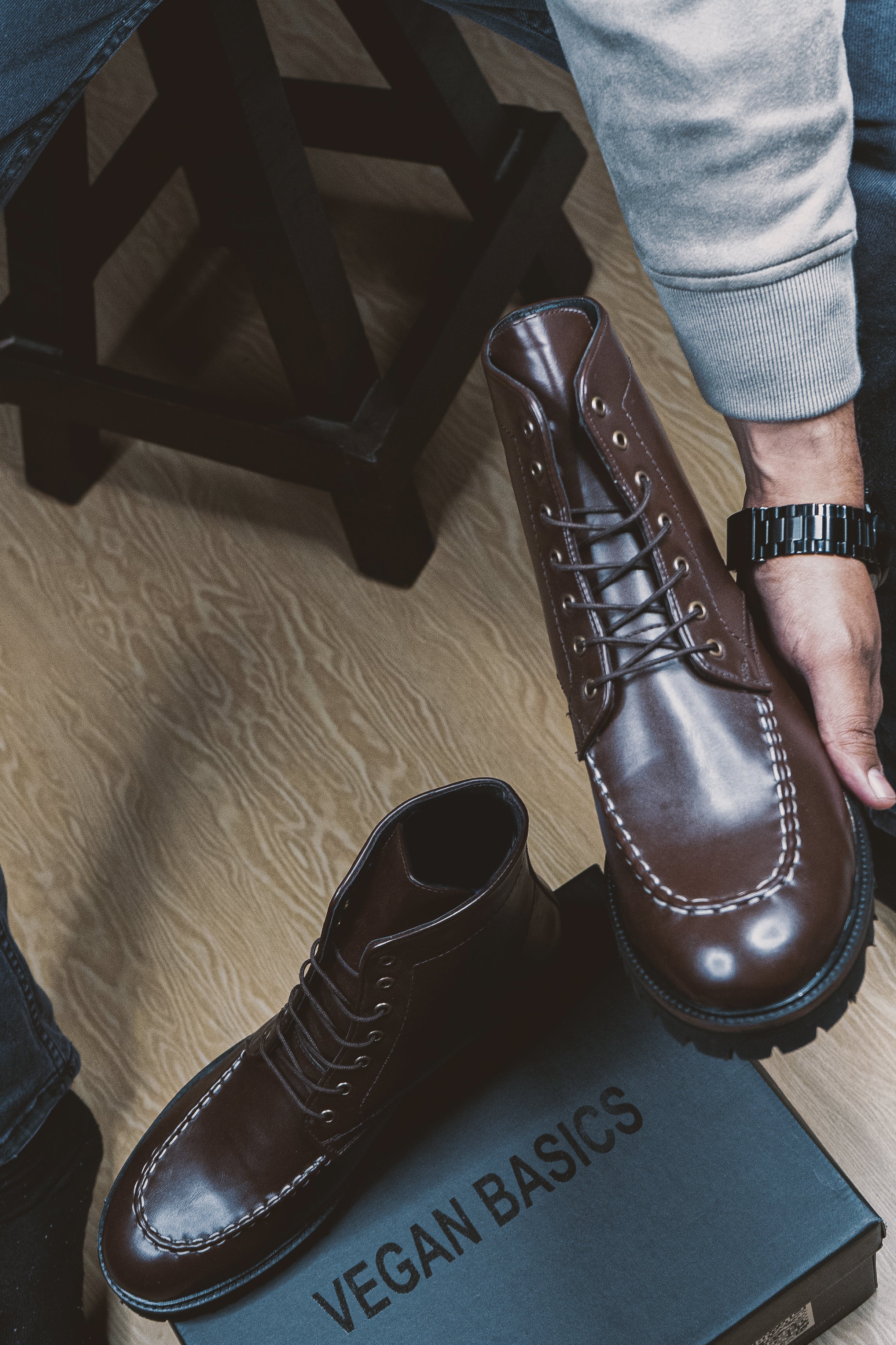 Sentinel Brown Boots - Image 7