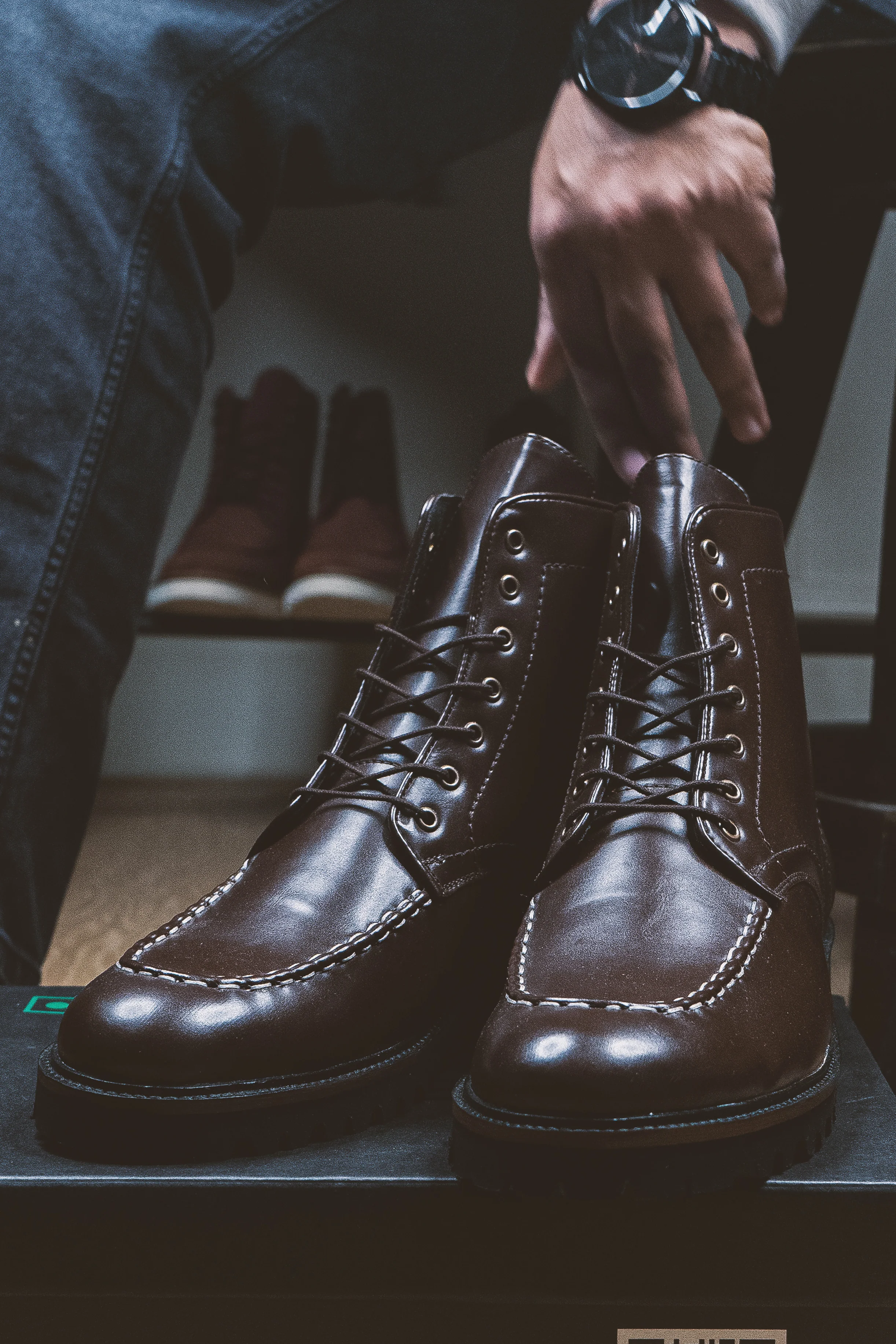 Sentinel Brown Boots - Image 9