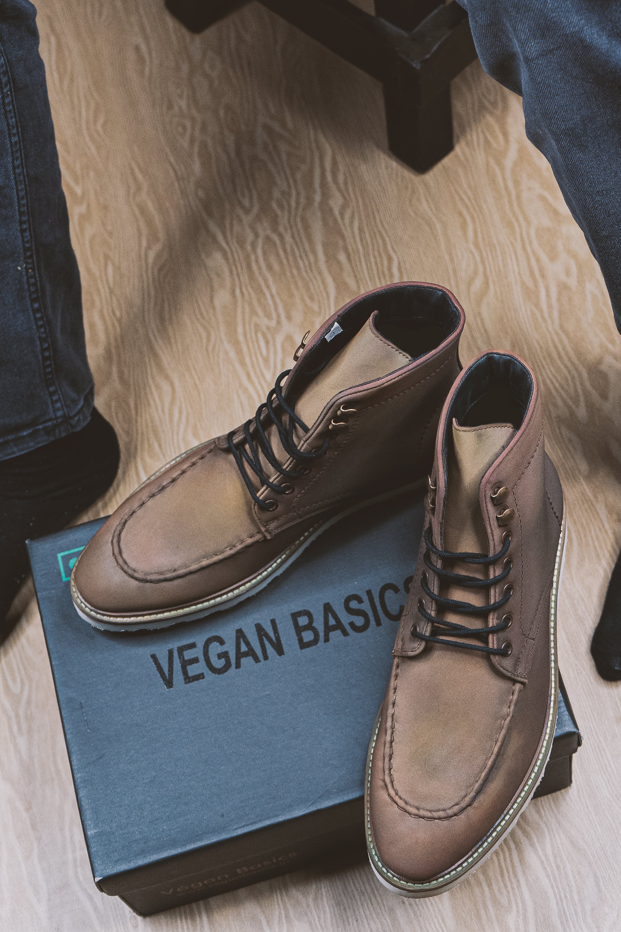 Sentinel Long Brown Boots - Image 9