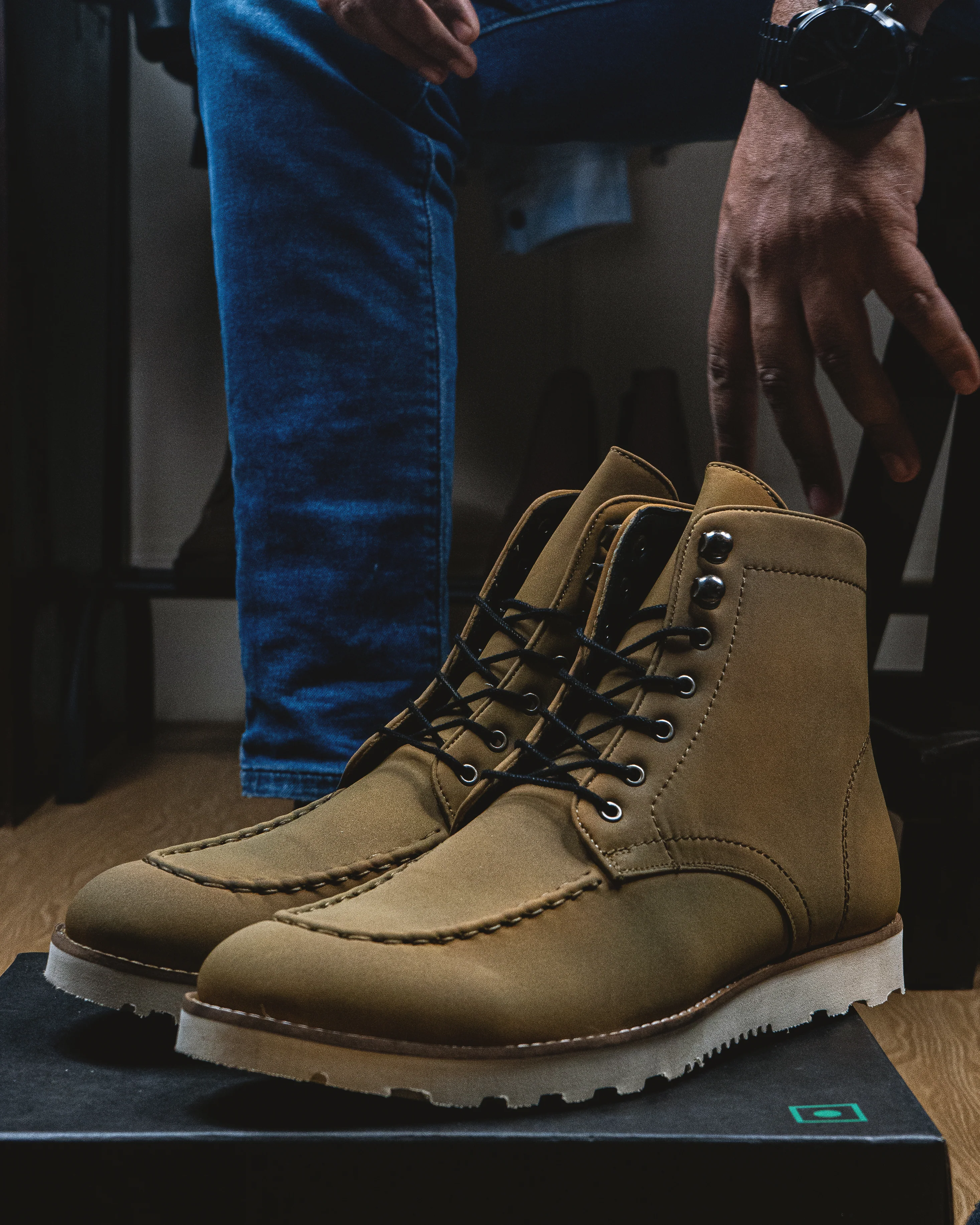 Sentinel Tan Boots - Image 5