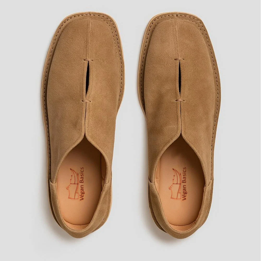 VB Beige Suede Sliffers - Image 2