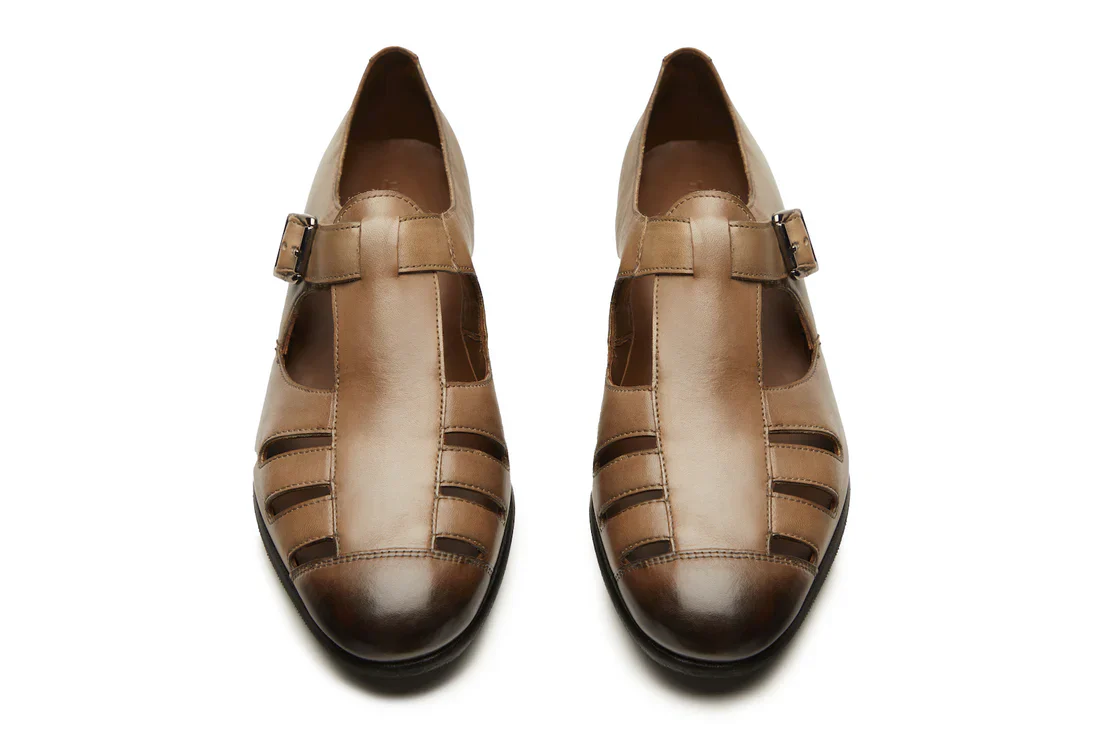 Solum Camel Sandles - Image 3