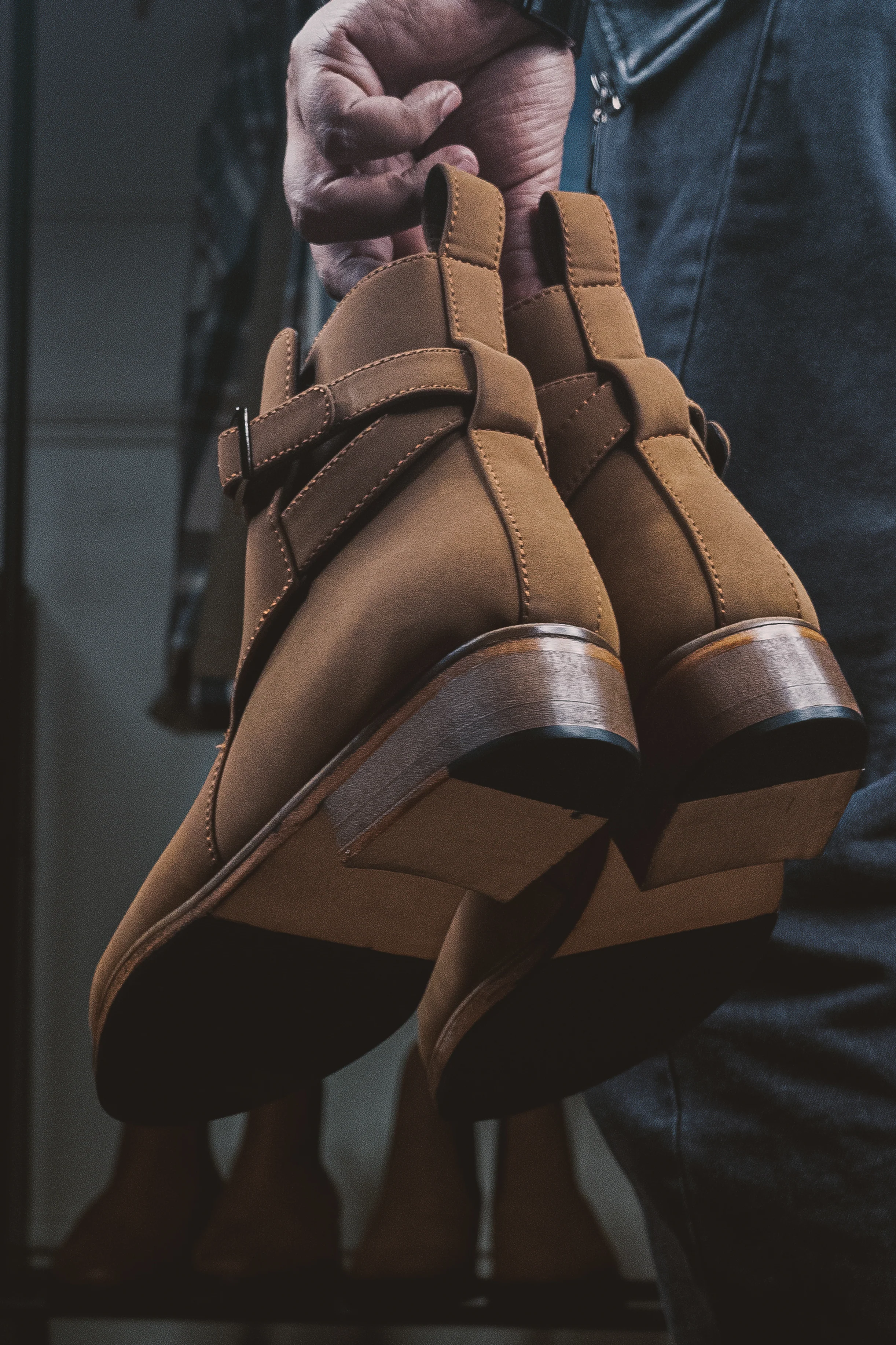 Sovereign Camel Suede Boots - Image 8