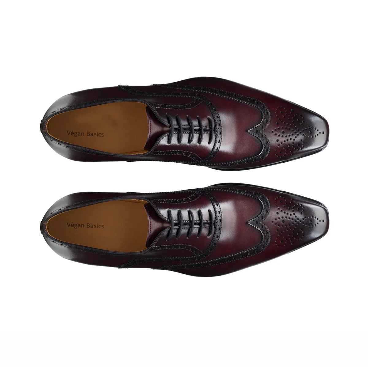 Stud Dark Brown Oxford Shoes - Image 2