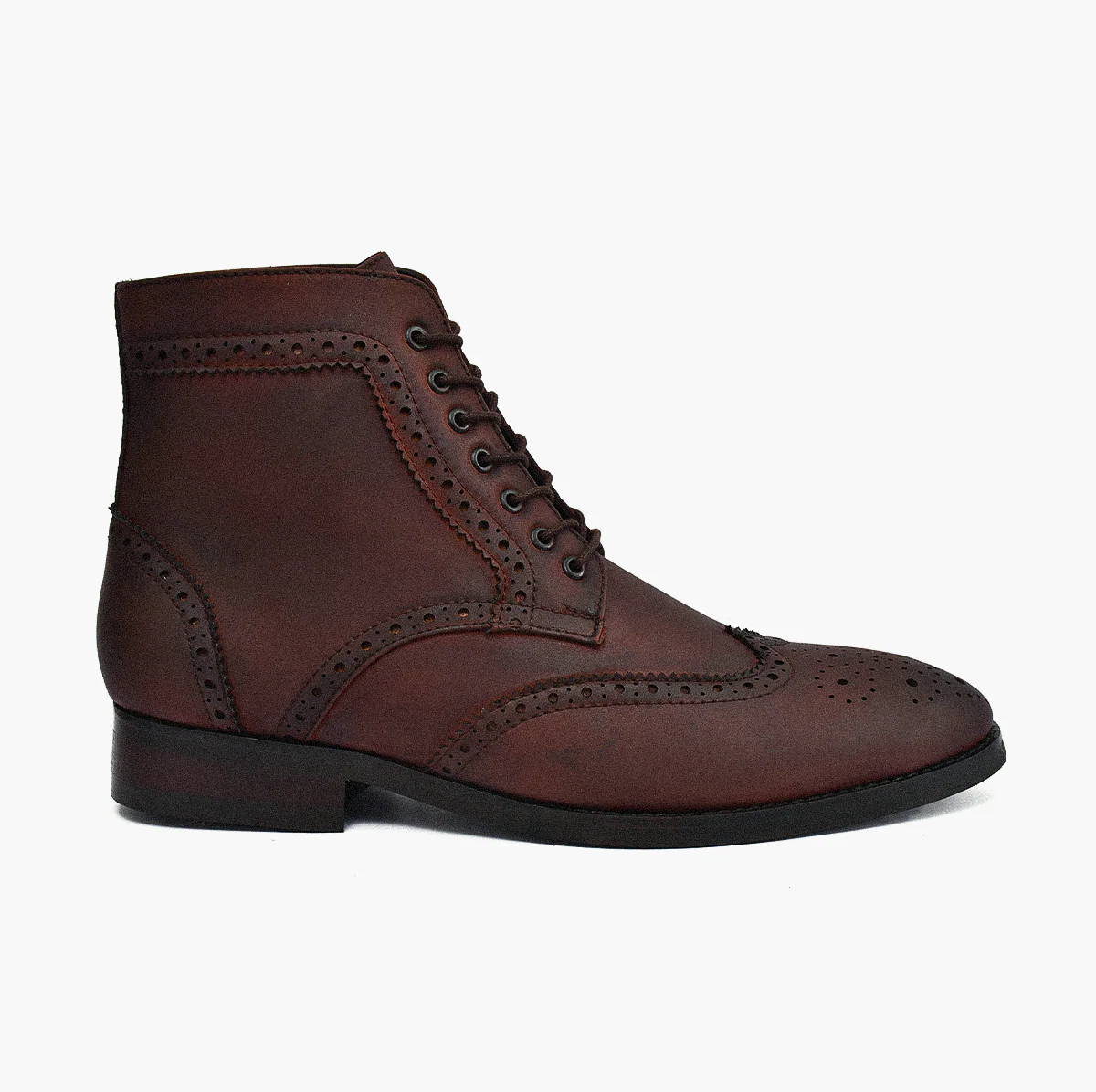 Vanguard Burgundy Boots - Image 3