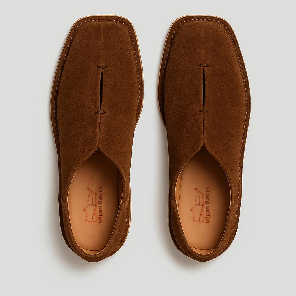 VB Brown Suede Sliffers - Image 3
