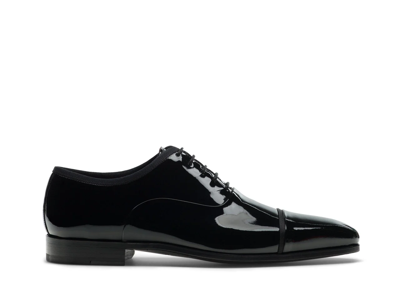 Yuan Black Patent Oxford Shoes - Image 3